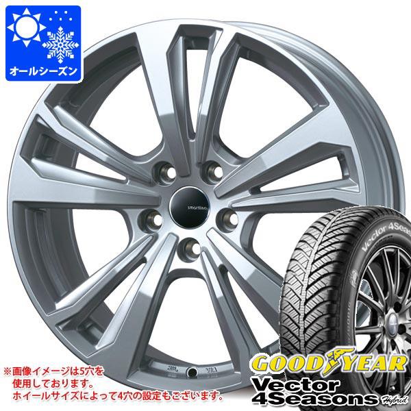 グッドイヤー 195/80R15 オールシーズンタイヤホイールセット ジムニーシエラ (GOODYEAR VectorCRAGO & NITROPOWER M6 CARBINE 5穴 139.7)