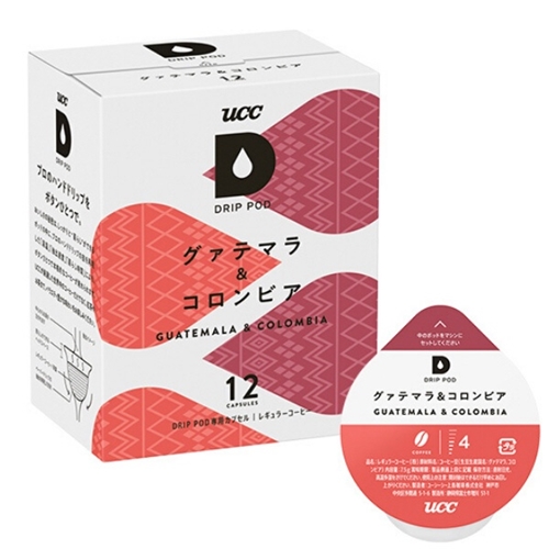 他サイト： UCC上島珈琲 DPGC002 グァテマラ&コロンビア  DRIP POD コーヒーメーカー 専用  カプセル コーヒー ドリッの商品画像