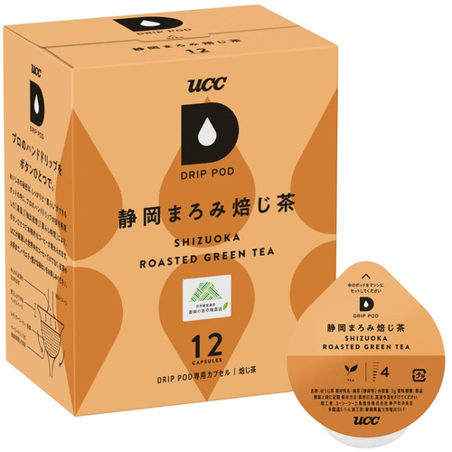 他サイト： UCC DPRT002 ドリップポッド(静岡まろみ焙じ茶) 12Pの商品画像