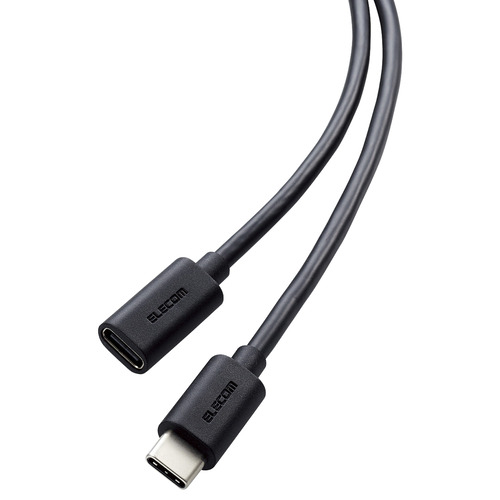他サイト： エレコム MPA-ECC20BK USB Type-C延長ケーブル USB2.0 2.0m の商品画像