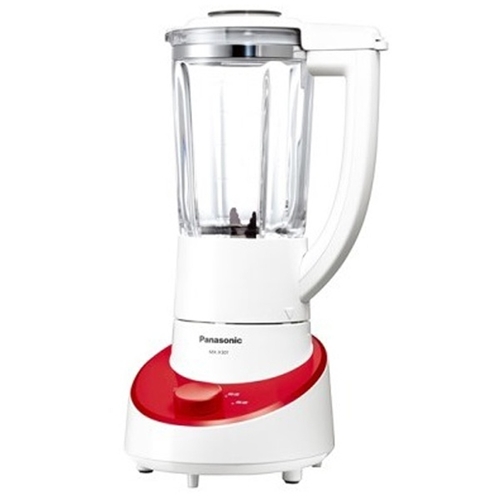 他サイト： パナソニック MX-X301-R ファイバーミキサー 1000ml レッド MXX301の商品画像