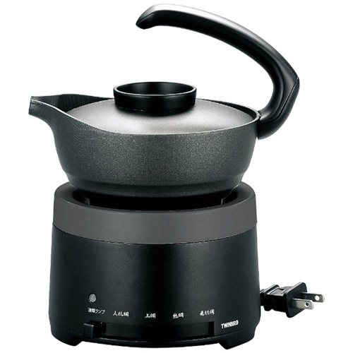 他サイト： ツインバード TW-D418B 酒燗器 ブラックの商品画像