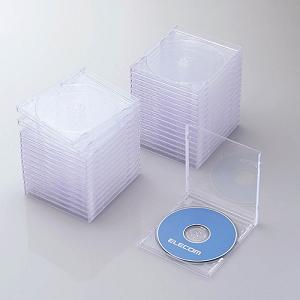他サイト： エレコム CCD-JSCN30CR Blu-ray/DVD/CDケース(標準/PS/1枚収納/30パック) クリアの商品画像