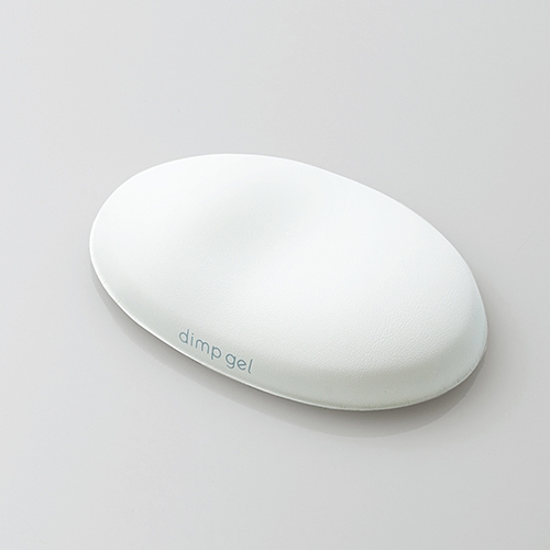 他サイト： エレコム MOH-DG01WH リストレスト“dimp gel” ホワイトの商品画像