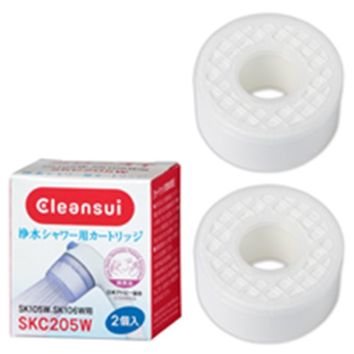 他サイト： 三菱レイヨン SKC205W 浄水シャワーSK106W用交換用カートリッジ 2個入 クリンスイの商品画像