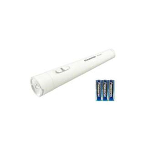 他サイト： パナソニック BF-BG01N 乾電池エボルタNEO付き LED懐中電灯 BFBG01NWの商品画像