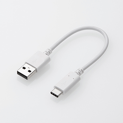 他サイト： エレコム MPA-AC01NWH USB2.0ケーブル(認証品、A-C) 0.15m の商品画像