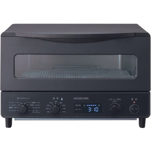 他サイト： コイズミ KOS1236 オーブントースター コイズミ ブラックの商品画像