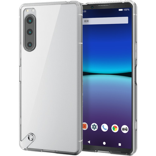 他サイト： エレコム PM-X224HVCKCR Xperia 5 IV ハイブリッドケース クリア PMX224HVCKCRの商品画像