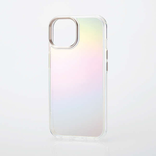 他サイト： エレコム PM-A23AHVCACR iPhone 15 ハイブリッドケース オーロラ &me PMA23AHVCACRの商品画像