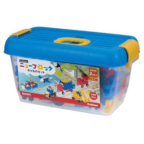 他サイト： 学研ステイフル Gakkenニューブロック のりものセットの商品画像