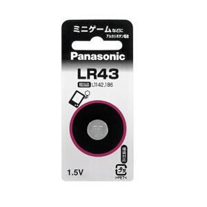 他サイト： パナソニック LR43P【アルカリボタン電池】 (1個入り)の商品画像