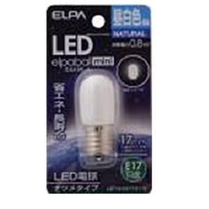 他サイト： ELPA LDT1N-G-E17-G110 LED電球 「ナツメ形」(昼白色・口金E17)  の商品画像