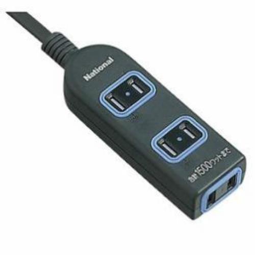 他サイト： パナソニック WHA2553BKP テーブルタップ 「ザ・タップX」 3個口 5m ブラックの商品画像