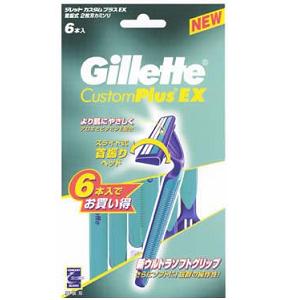 他サイト： ジレット カスタムプラスEX 首振式 (6本入)の商品画像