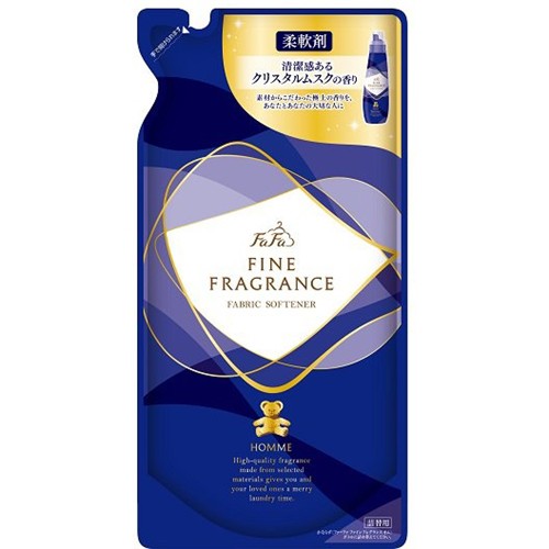 他サイト： NSファーファジャパン ファーファ 柔軟剤 ファインフレグランス オム 詰替 500ml 【日用消耗品】の商品画像