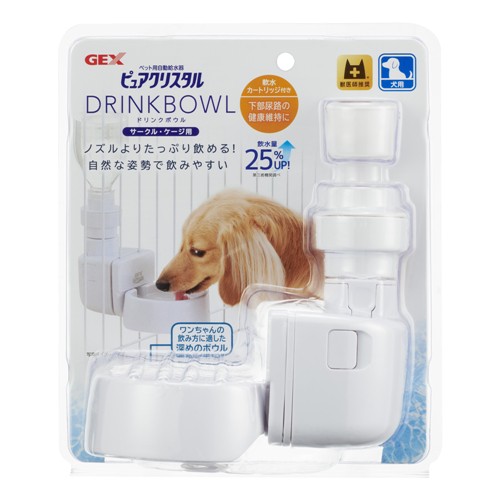 他サイト： ジェックス ピュアクリスタルドリンクボウル犬用の商品画像
