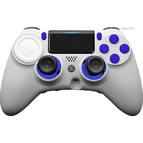 SCUF スカフ インパクト プロ用 コントローラー ホワイトブルー ディスクタイプ 最新パーツ フル仕様 輸入品|au PAY マーケット