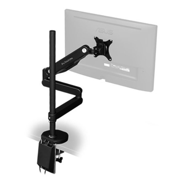 他サイト： Bauhutte  バウヒュッテ ロングモニターアームGS  シングル/ブラック BMA-1GS-BK (2498628)  代の商品画像