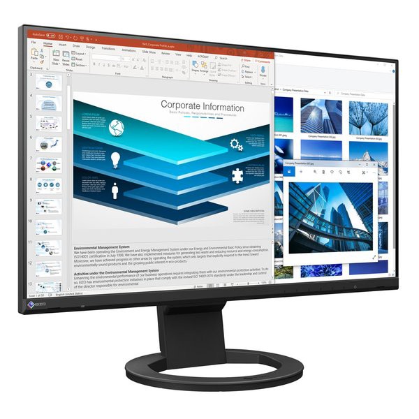 他サイト： EIZO  エイゾー 23.8型液晶ディスプレイ ブラック  23.8型 /フルHD 1920×1080  /ワイド EV248の商品画像