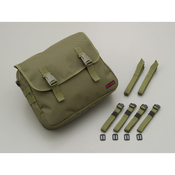 他サイト： Henly Begins  ヘンリービギンズ サイドバック HBサドルバッグMIL  10L  グリーン D90557 (235の商品画像