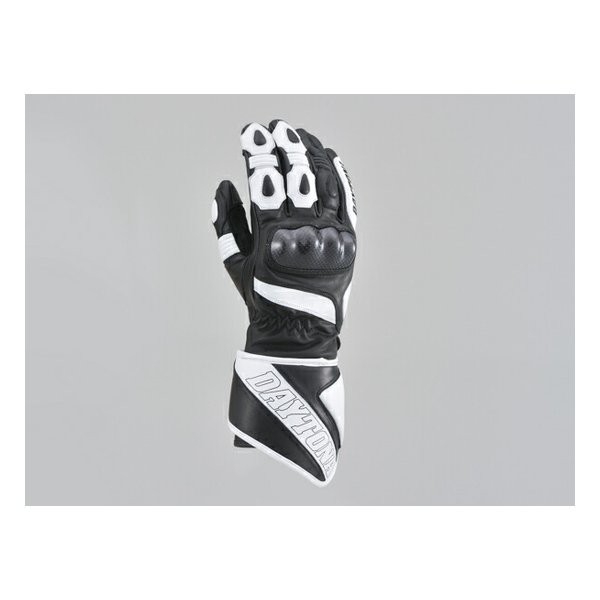 他サイト： DAYTONA  デイトナ バイクグローブ HBG-040 スポーツロンググローブ ブラック/ホワイト Lサイズ 15833 (の商品画像