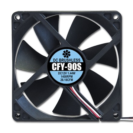 他サイト： AINEX  アイネックス ケース用ファン92mm静音タイプ CFY90S (2168799)の商品画像