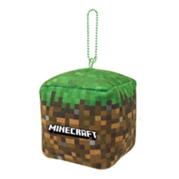 ケイカンパニー ケイカンパニー Minecraft キューブボールチェーンマスコット 草ブロック MCT-CB-KB