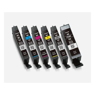 他サイト： Canon キヤノンインクタンク BCI-381+380/6MP 6色標準 BCI-381+380/6MP(2438414)代引の商品画像