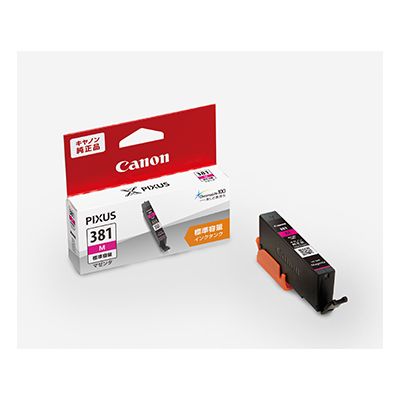 他サイト： Canon キヤノンインクタンク マゼンタ標準 BCI-381M(2438405)送料無料の商品画像