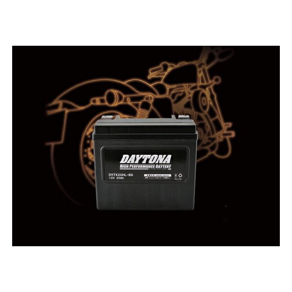 他サイト： DAYTONA デイトナバッテリー ハイパフォーマンスバッテリー DYTX20HL-BS MFタイプ D92891(244178の商品画像