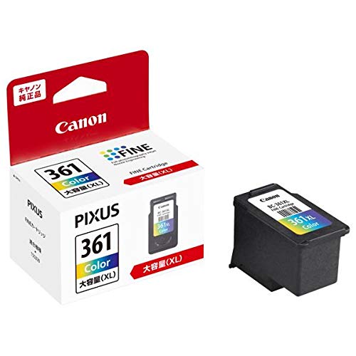 他サイト： Canon キヤノンFINE カートリッジ BC-361XL 3色カラー BC-361XL(2484273)送料無料の商品画像
