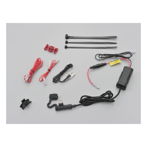 他サイト： DAYTONA デイトナ電源ケーブル USB Type-C Android対応 L字コネクター D15644(2502198)代の商品画像