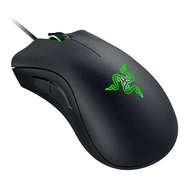他サイト： Razer レーザーDeathAdder Essential ゲーミングマウス 有線 5ボタン オプティカルセンサー RZ01-の商品画像