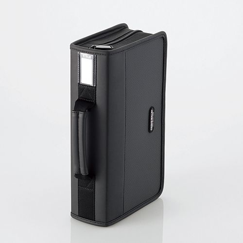 他サイト： ELECOM エレコムCD/DVDケース/ファスナー付/96枚入 CCD-SS96BK(2350891)の商品画像