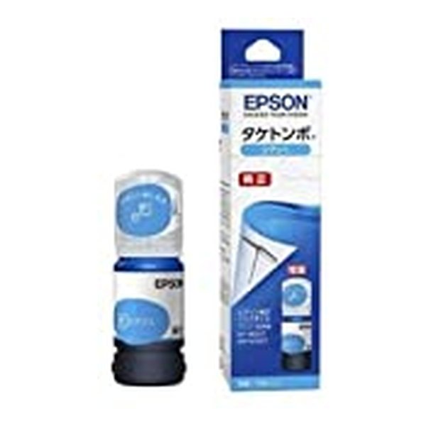他サイト： EPSON エプソンインクボトル タケトンボ シアン 増量 TAK-C-L(2482546)送料無料の商品画像