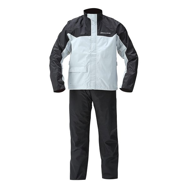 他サイト： YAMAHA ヤマハYAR30 CYBER TEX2 ダブルガード レインスーツ シルバー Sサイズ ヤ90792R056W00の商品画像