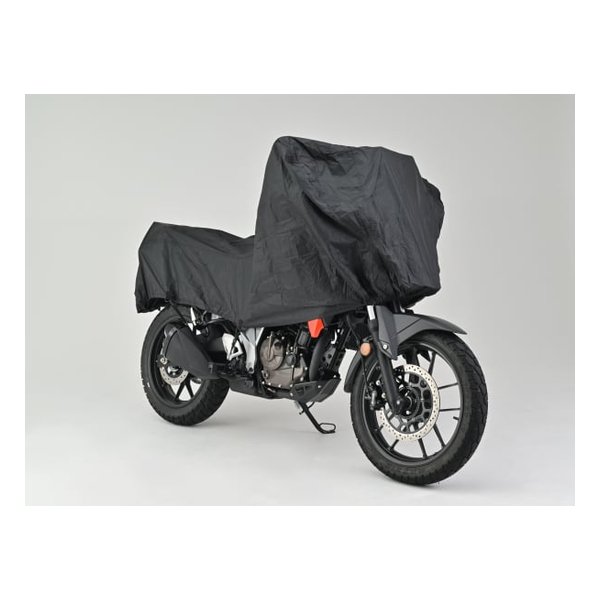 他サイト： DAYTONA デイトナバイクカバー 汎用 ブラックカバー コンパクトハーフカバー ミディアム D22133(2510692)代の商品画像