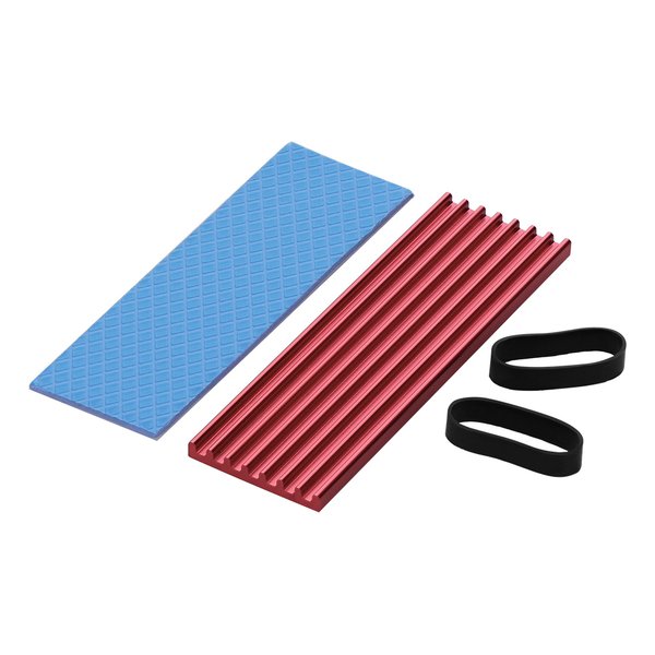 他サイト： Owltech オウルテックヒートシンク 熱伝導シート 固定用シリコンゴムセット EXTREME COOL M2 OWLSSDHの商品画像