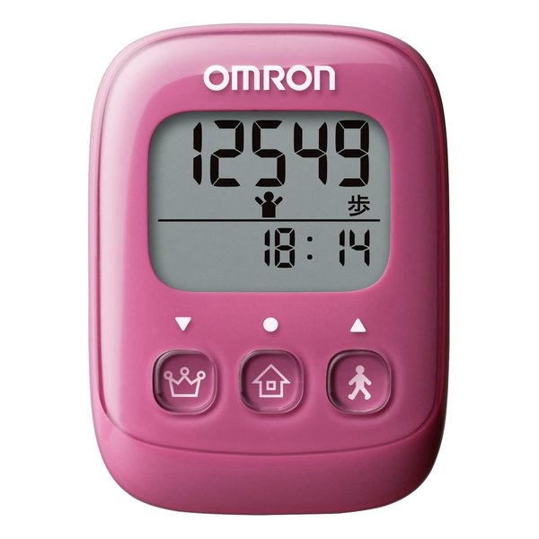 他サイト： OMRON オムロンオムロン 歩数計 ピンク HJ-325-PK HJ-325-PK(2575155)代引不可の商品画像