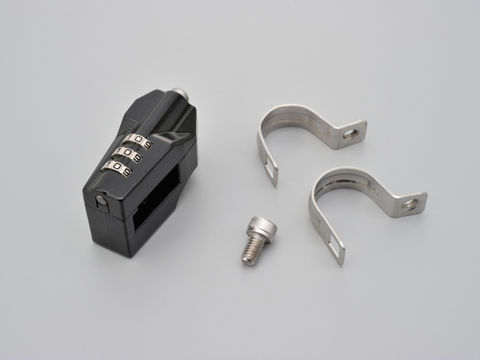 他サイト： DAYTONA デイトナ盗難防止ロック ヘルメットロックダイヤルタイプ D95206(2432272)代引不可 送料無料の商品画像