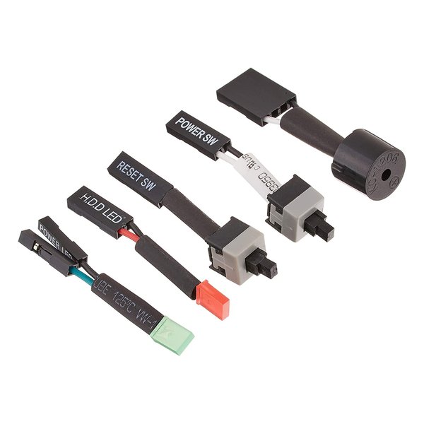 他サイト： AINEX アイネックス実験用スイッチ・LEDセット KM-01A(2566114)の商品画像