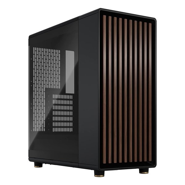 他サイト： Fractal Design フラクタルデザインミドルタワーPCケース North Charcoal Black TG Darkの商品画像