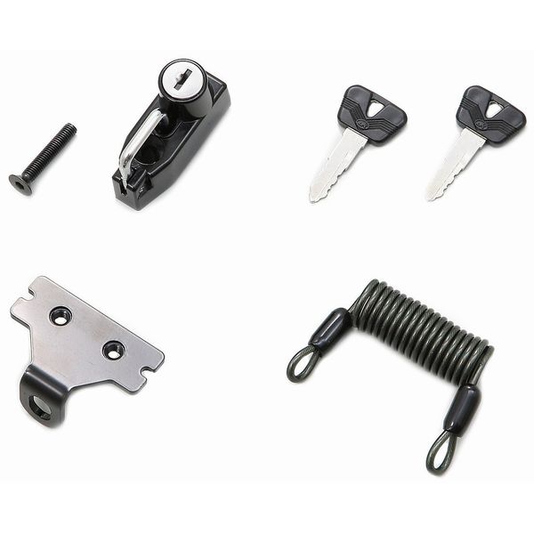 他サイト： DAYTONA デイトナヘルメットロックワイヤー ヘルメットホルダー ミラーM10クランプタイプ D79399(2356085)の商品画像