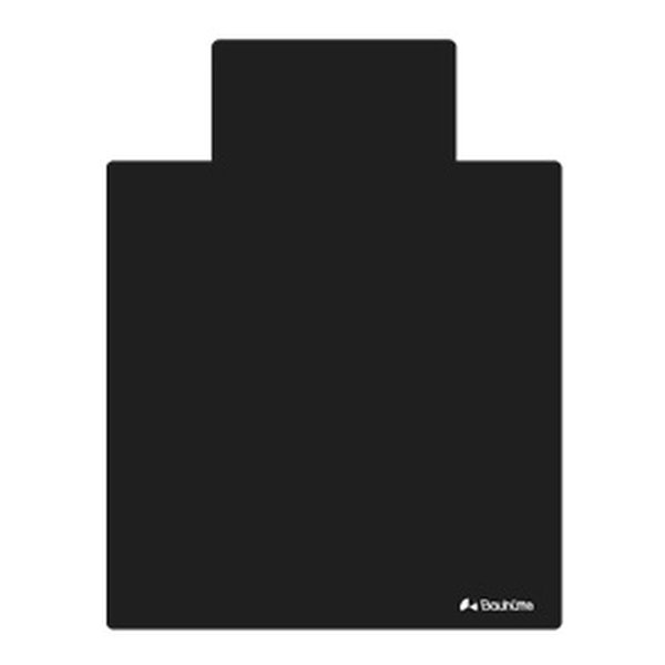 他サイト： Bauhutte バウヒュッテデスクごとチェアマット 幅900×奥行1200×厚さ1.5mm/ブラック BCM-120BK(24の商品画像