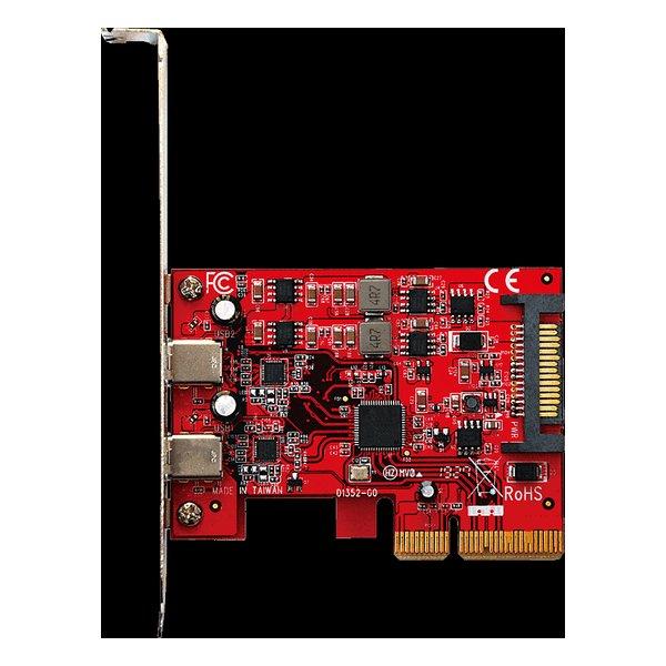 他サイト： 玄人志向 クロウトシコウUSB3.2C-P2-PCI3 USB3.2CP2PCI3(2505810)送料無料の商品画像