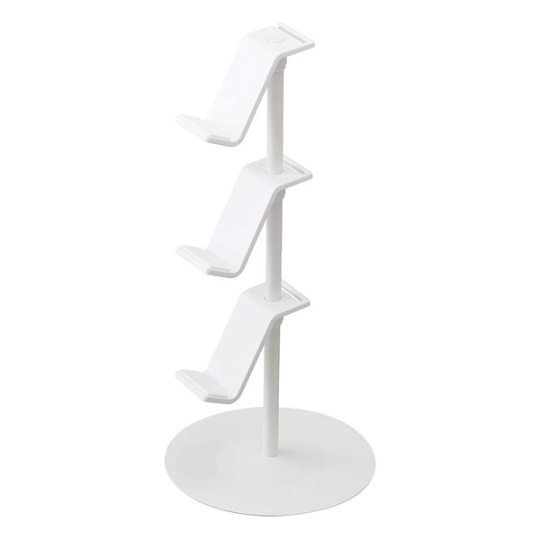 他サイト： 山崎実業 Yamazaki ヤマザキゲームコントローラー収納ラック スマート ホワイト 5088(2530871)送料無料の商品画像