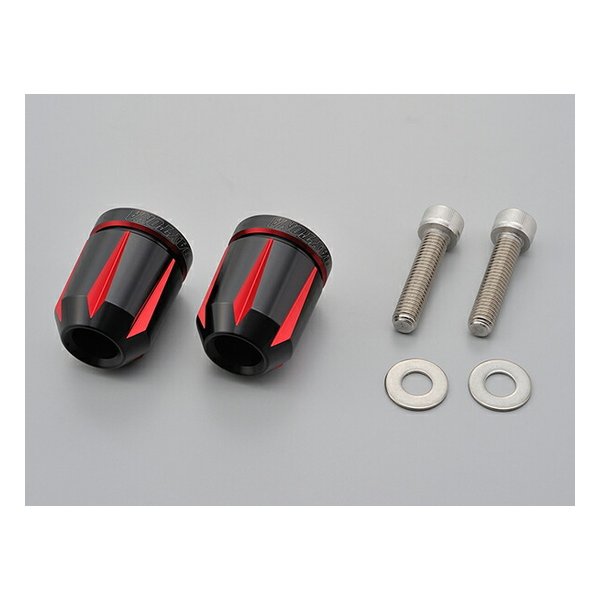 他サイト： DAYTONA デイトナバーエンド バーエンドプラグ スクラッチTYPE KAWASAKI用 レッド D93134(245543の商品画像