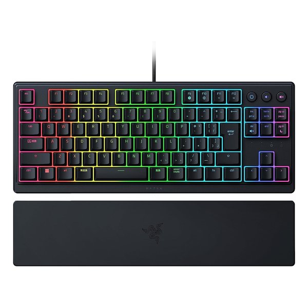 他サイト： Razer レーザーゲーミングキーボード Ornata V3 Tenkeyless JP 光る 日本語配列 RZ03-04881の商品画像