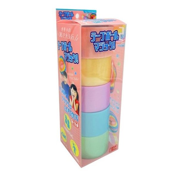 他サイト： JIT ジットテープボールマジック! パステル5色セット テープボール TPM-P5(2575634)の商品画像